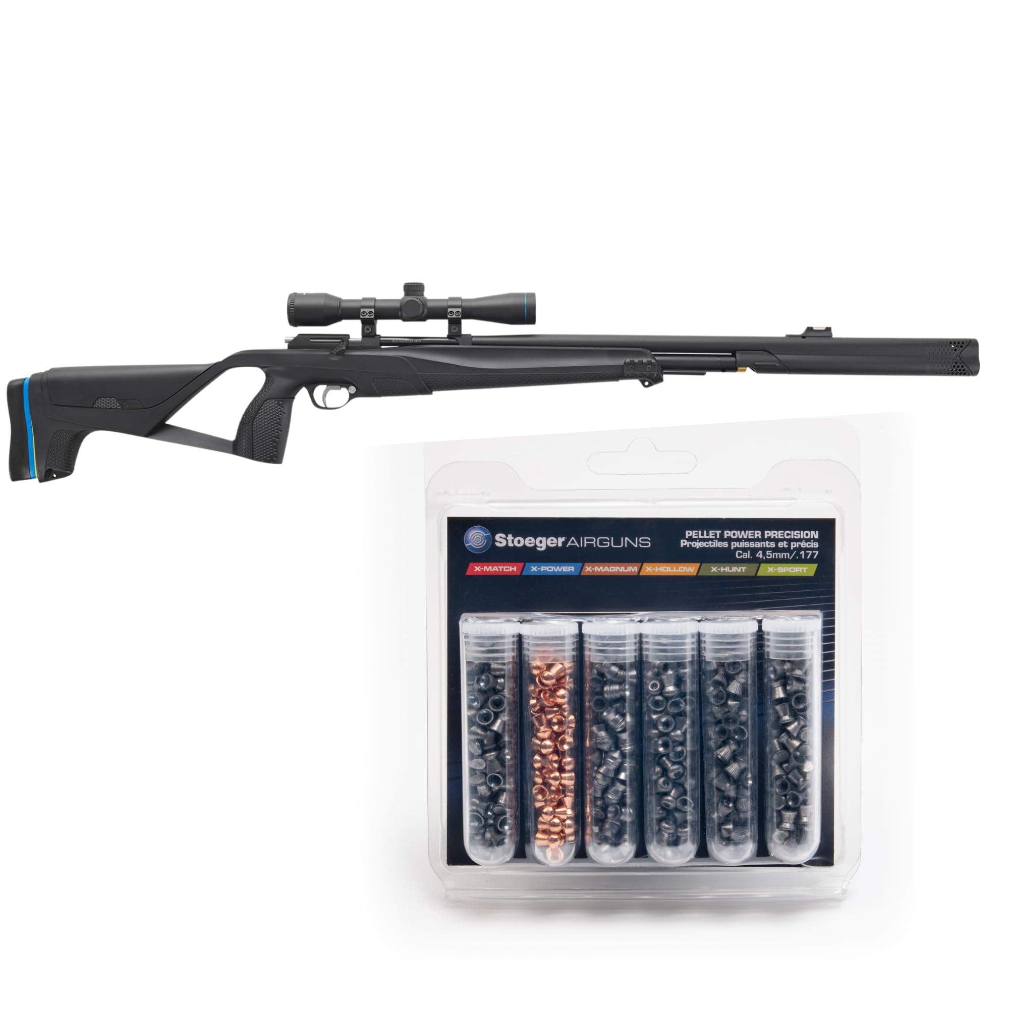 Amazon.com : Stoeger XM1 PCP Airgun, Scope, and Hand Pump Combo